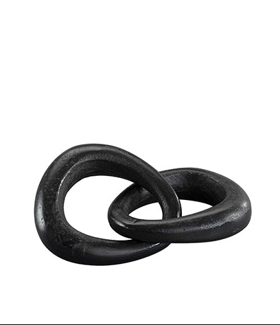 Cadena decorativa negra