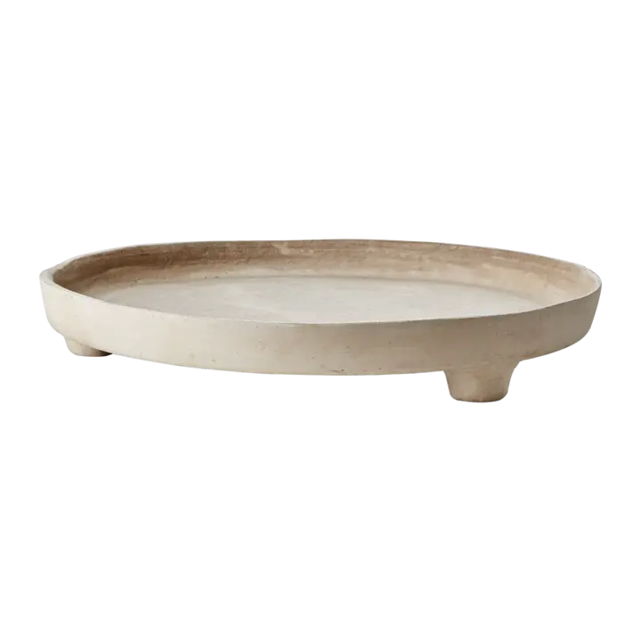 BANDEJA MARFIL Ø47x7cm