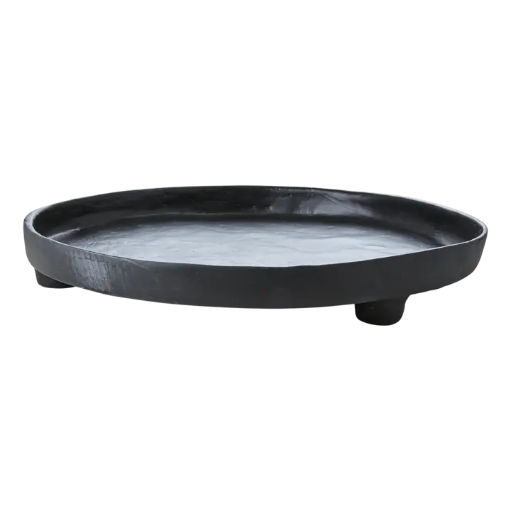 BANDEJA NEGRA Ø47x7cm