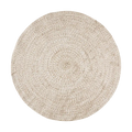 ALFOMBRA NATURAL BLANCO Ø150cm