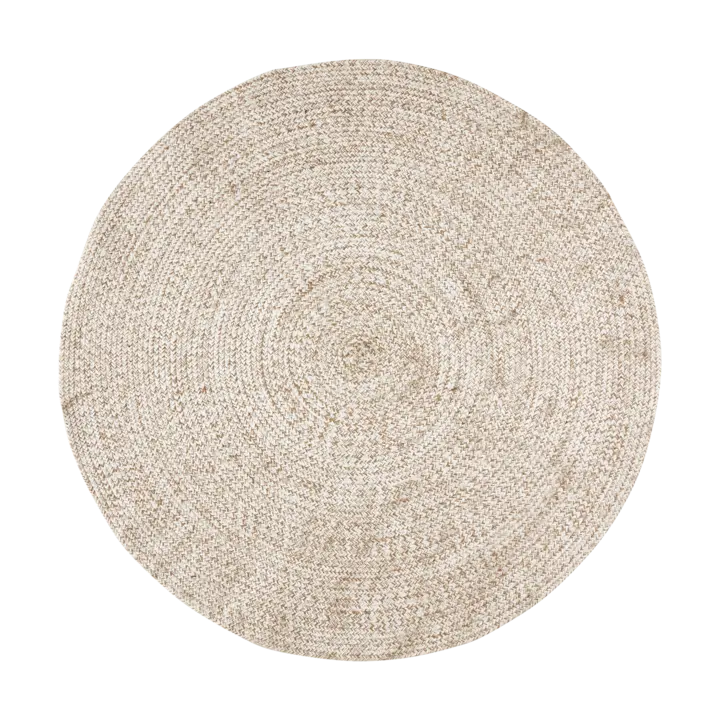 ALFOMBRA NATURAL BLANCO Ø150cm