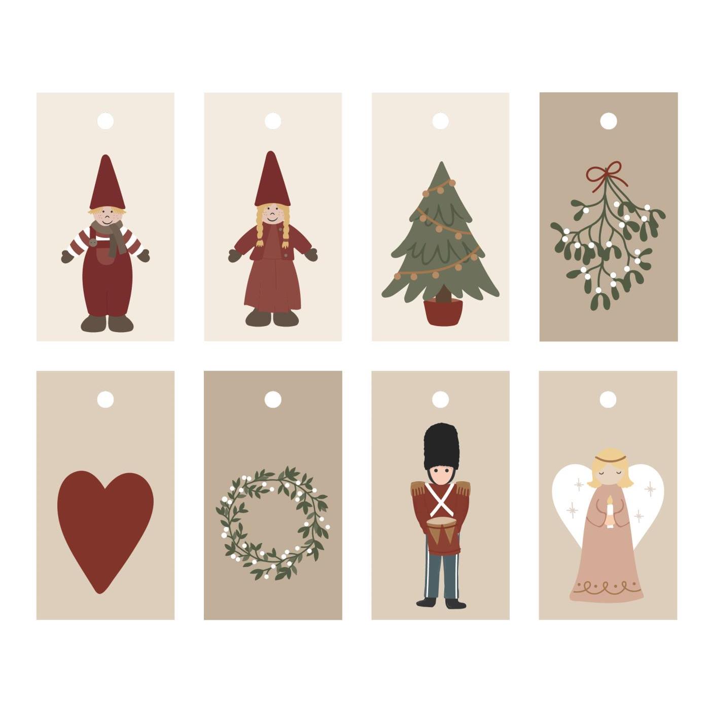 Etiqueta To/From | 8 diseños