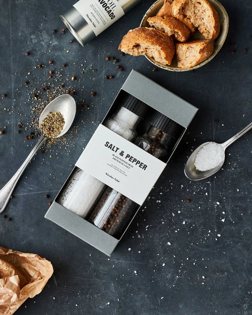 Caja regalo, sal marina francesa y pimienta negra | 140 g | 335 g