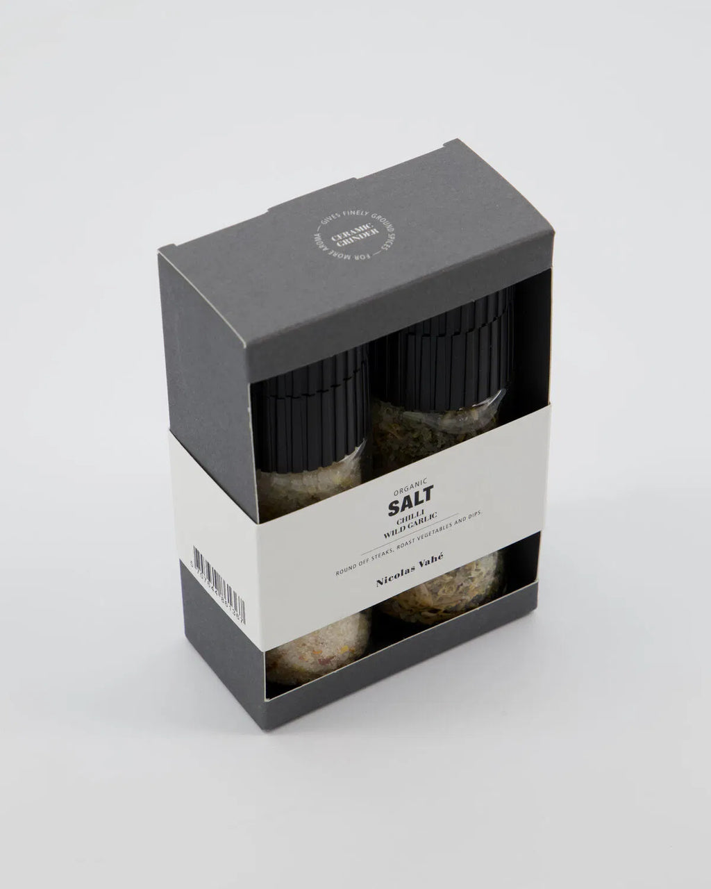 Caja regalo, sal con guindilla y ajo silvestre | 120 g | 80 g