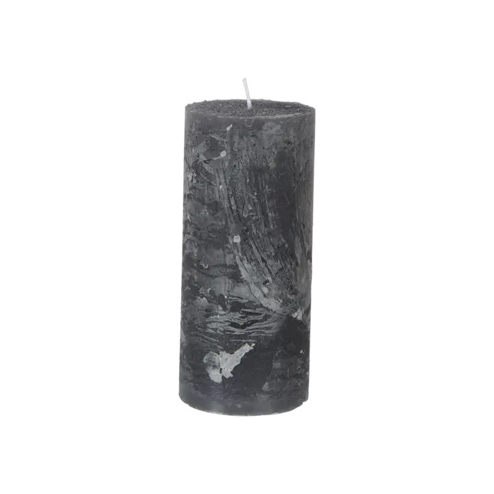 VELA GRIS Ø7 x 15 cm