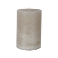 Vela gris claro | Ø10 x 15 cm
