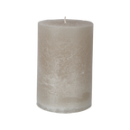 Vela gris claro | Ø10 x 15 cm