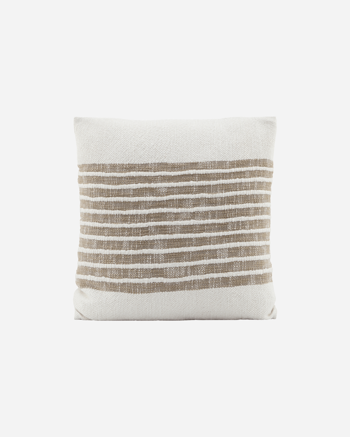 FUNDA DE ALMOHADA, MARRÓN CLARO, 50 X 50 CM
