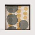 Bandeja de vidrio Layered Dot Grande 51 x 51 x 4 cm