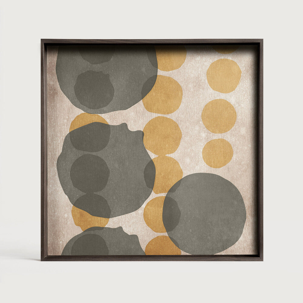 Bandeja de vidrio Layered Dot Grande 51 x 51 x 4 cm