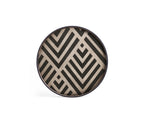 Bandeja de madera Chevron 48 x 48 x 4 cm