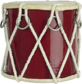 Tambor decorativo rojo