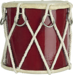 Tambor decorativo rojo