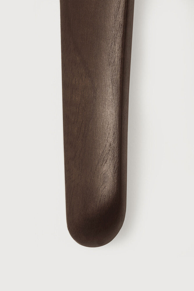 Juego de colgadores de pared PI, Caoba teñida de marrón oscuro 3 x 8 x 21 cm