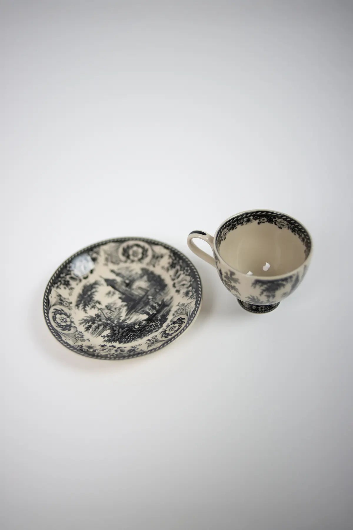Taza de espresso Estelle negra