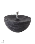 Vela exterior negra | Ø12 cm
