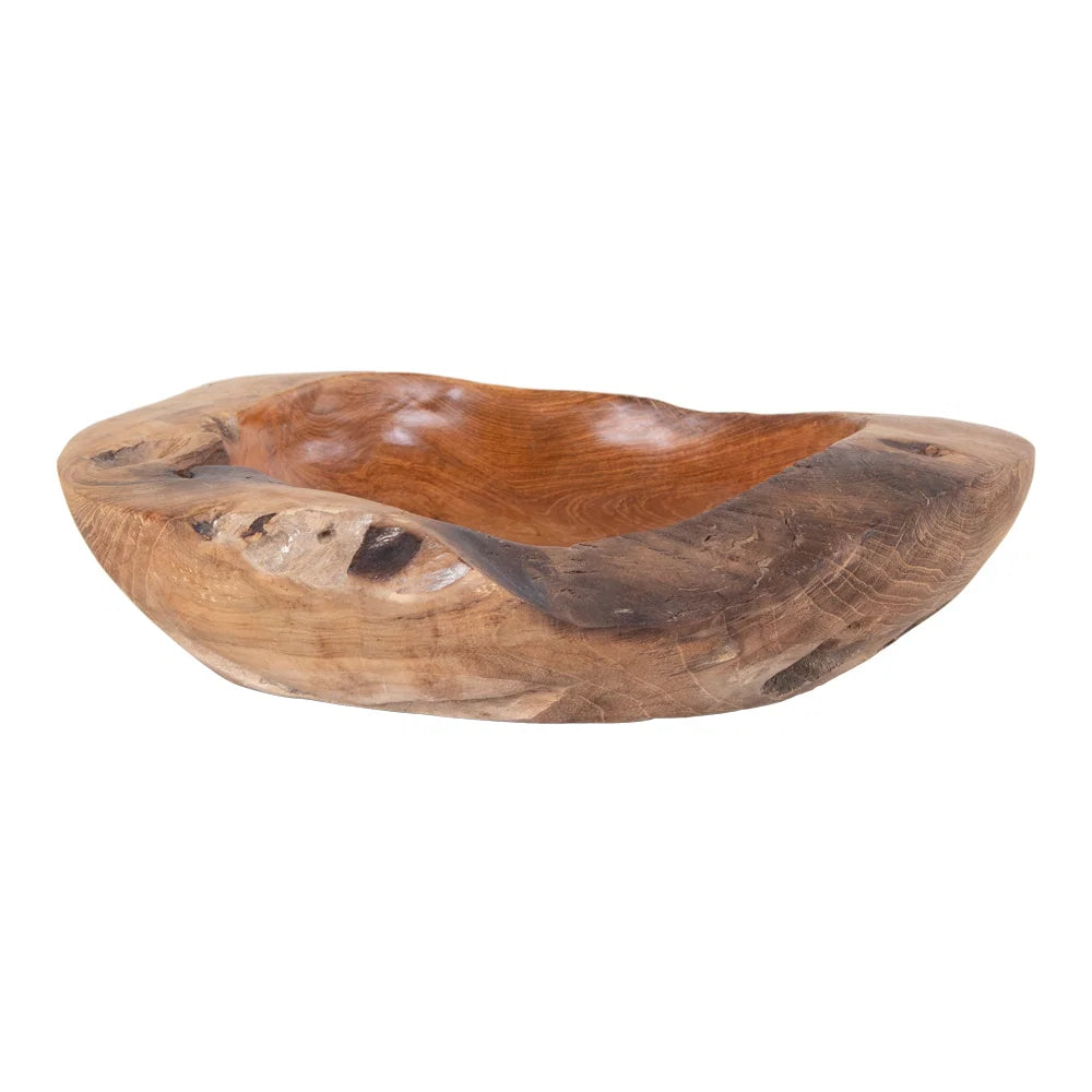 Bol de Teca Natural | Ø30 x 10 cm