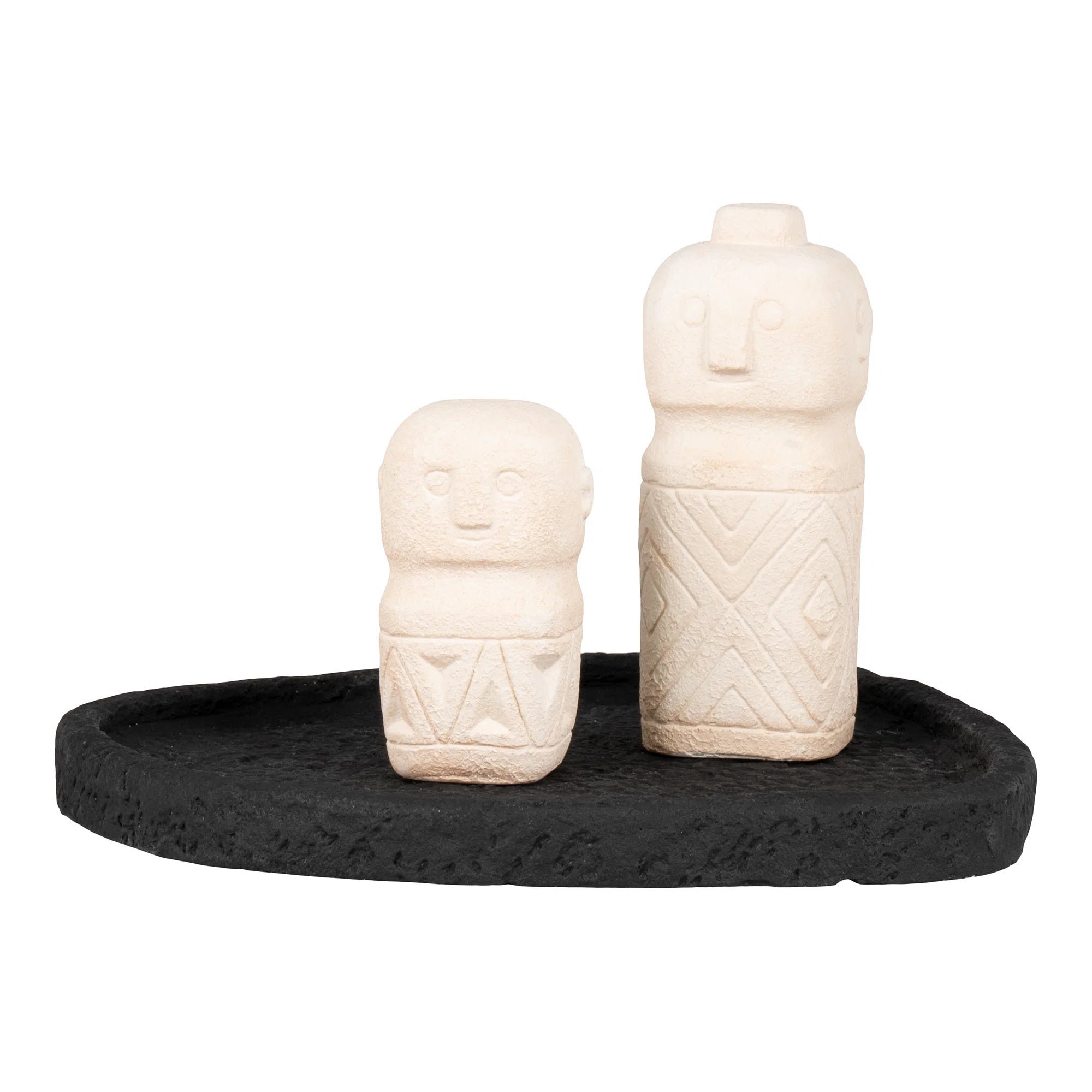 Bandeja cemento negra | 26,5 x 26 x 2 cm