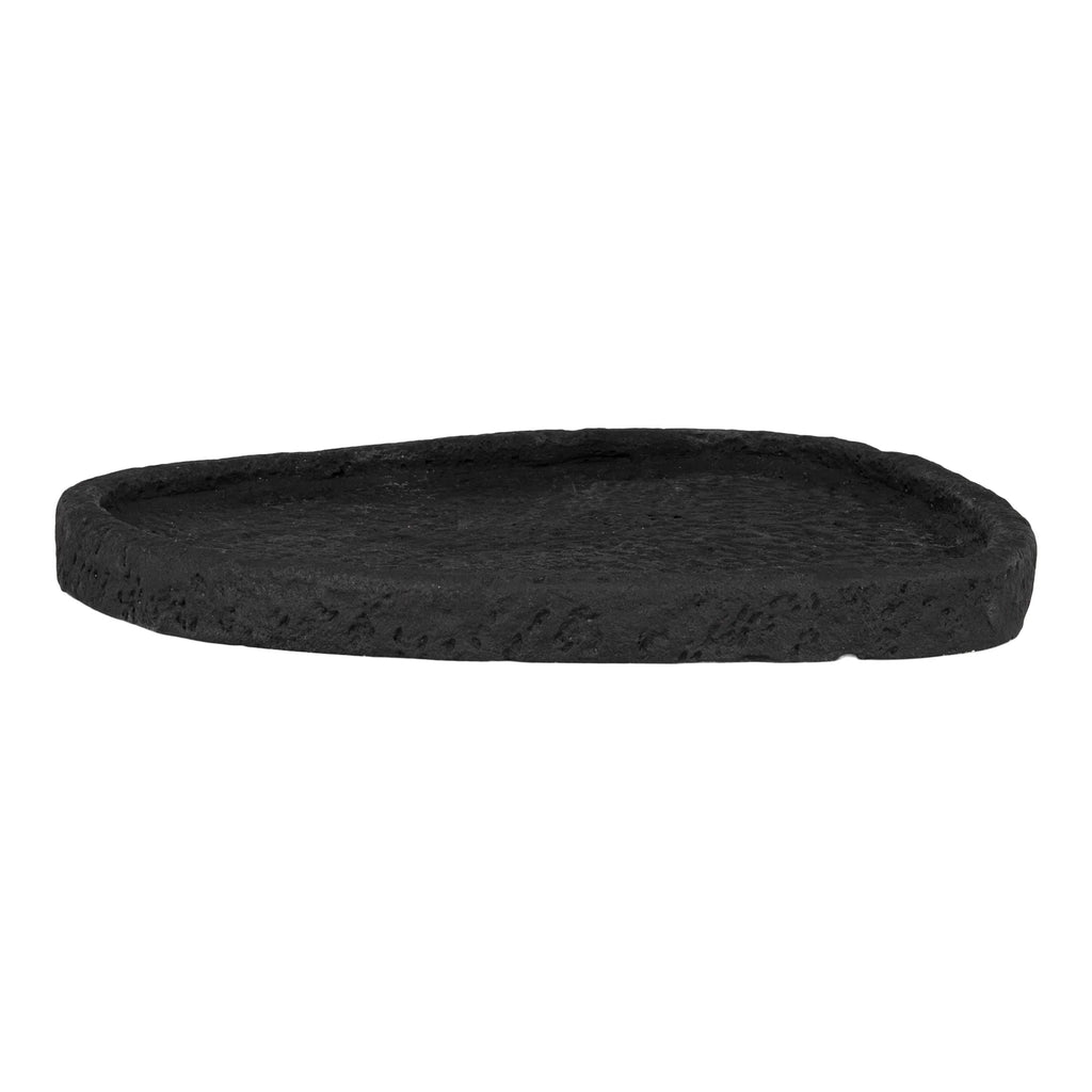 Bandeja cemento negra | 26,5 x 26 x 2 cm