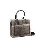 Bolso de mano efecto pelo