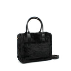 Bolso de mano efecto pelo