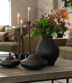 Objeto Decorativo Negro Grande