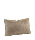 Funda de Cojín Efecto Piel Taupe | 60 x 40 cm