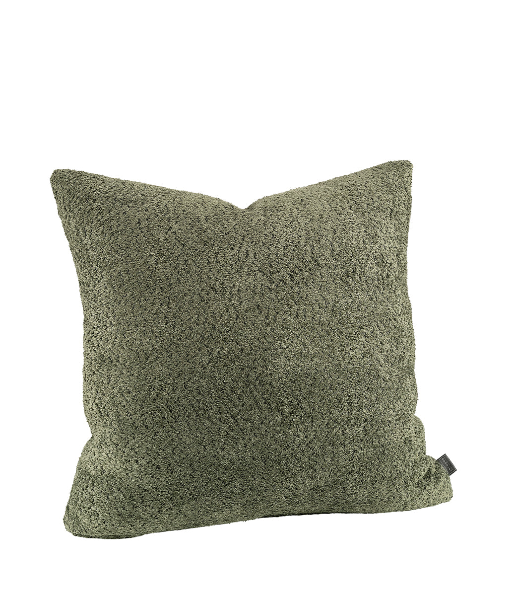 Funda de cojín verde musgo | 50 x 50 cm