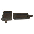Bandeja de madera vintage | 40 × 20 × 4 cm