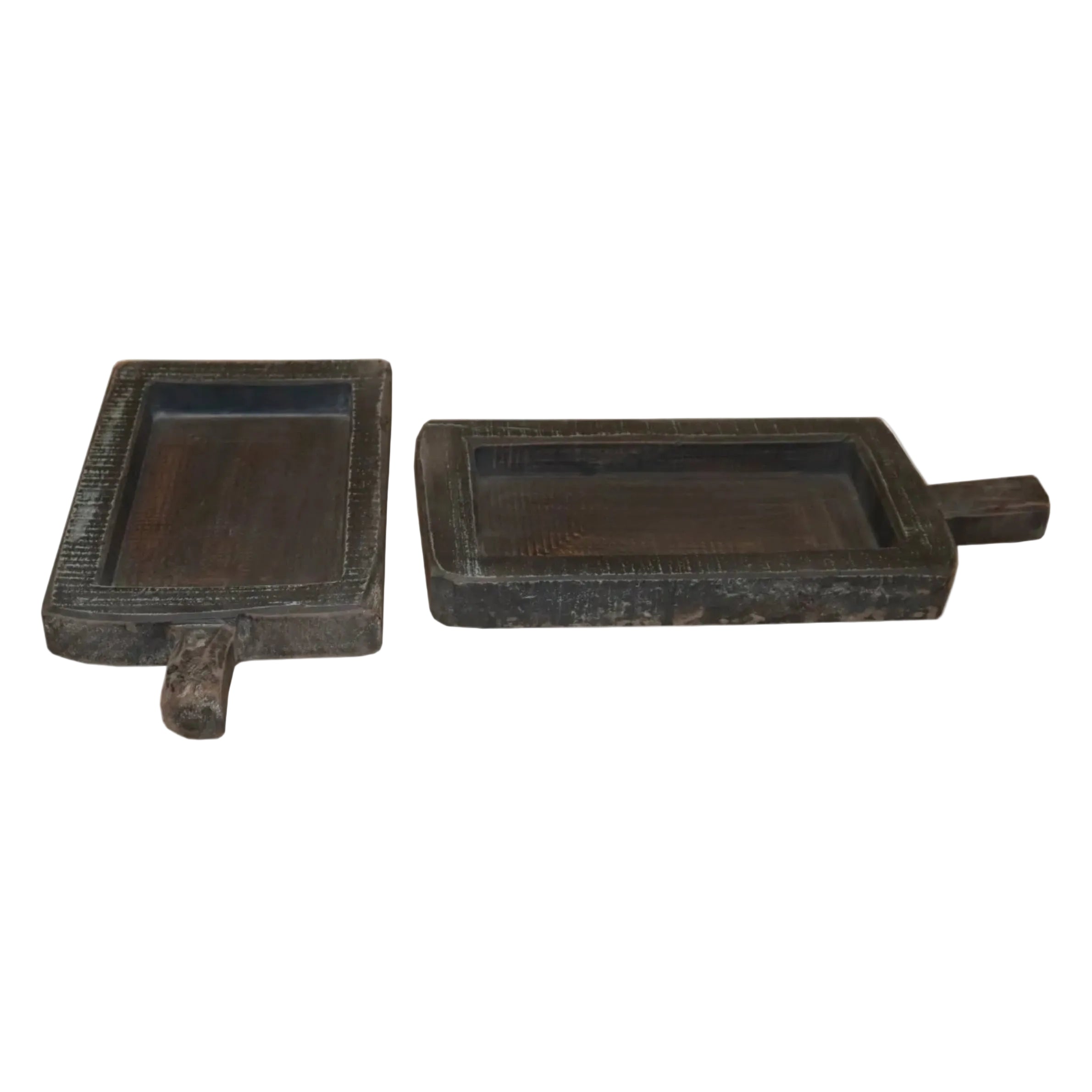 Bandeja de madera vintage | 40 × 20 × 4 cm