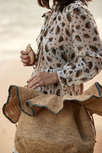 Bolso de rafia artesanal