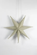 Estrella de Navidad Lino natural