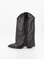 Botas Blondie Black Stitch