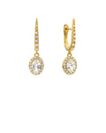 Pendientes Dynasty de oro