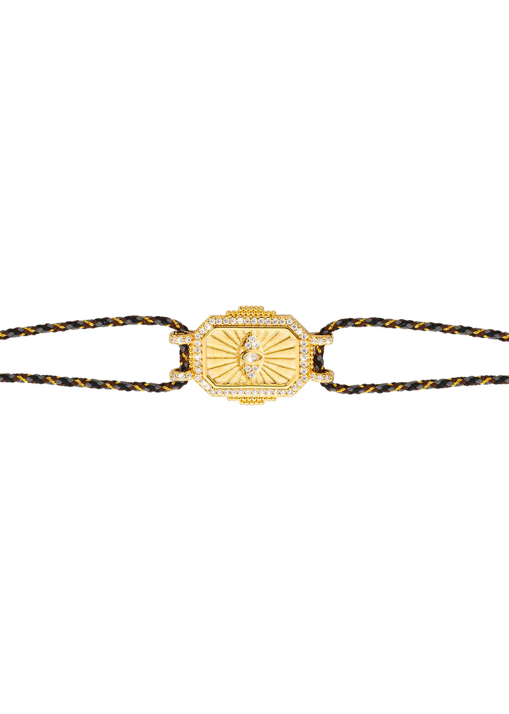 Pulsera Eye Bohème de oro