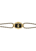 Pulsera Black Eye Bohème de oro