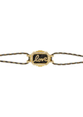 Pulsera Black Love Bohème de oro