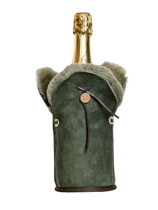 Kywie Champagne, ante color caqui-oliva