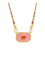 Collar Pink Yucatán de oro