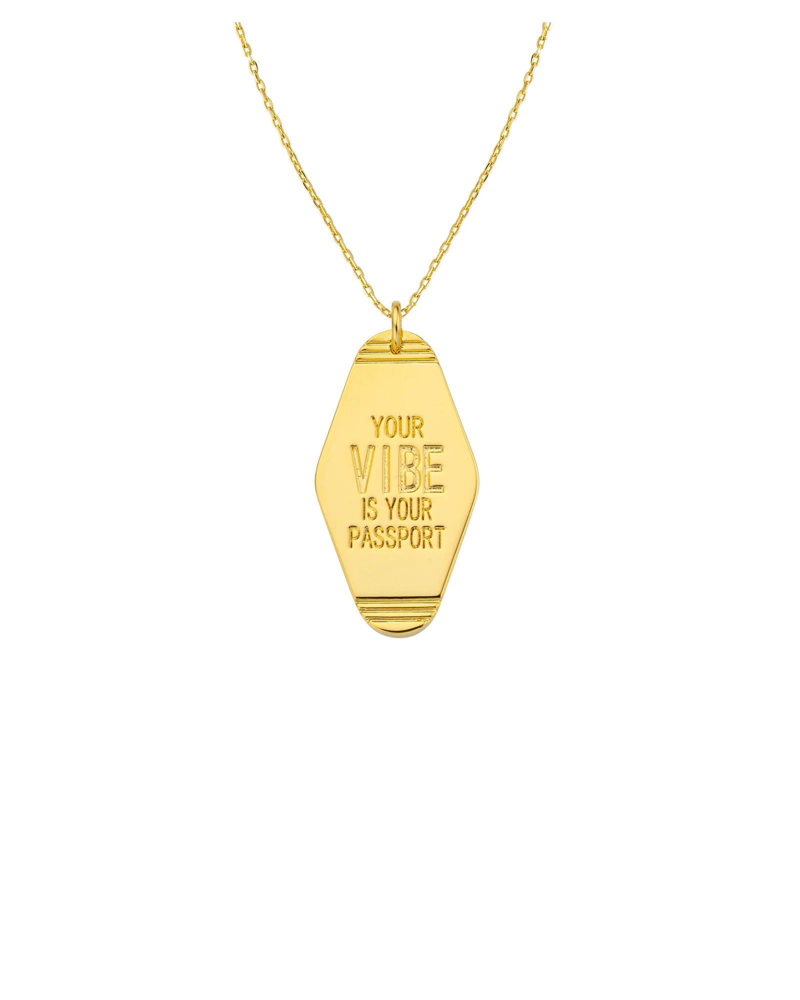 Collar Vibe Hotel de oro