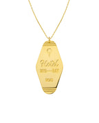 Collar Happy Hotel de oro