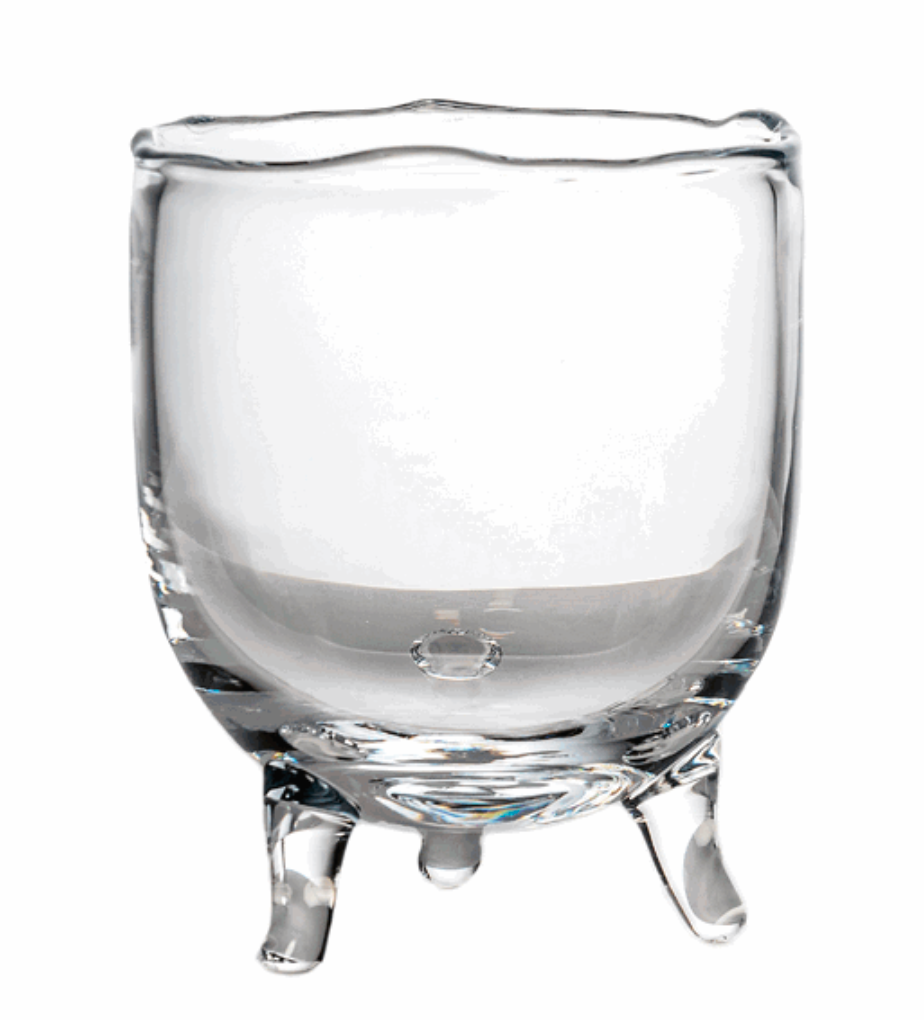 Vase Figaro Medium Topaz Glass