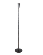 Portavelas negro | H70 cm