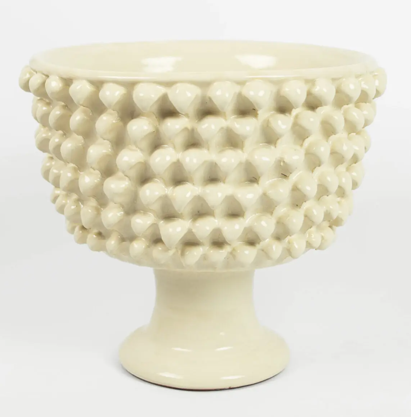 BOL DE CERAMICA BEIGE GRANDE