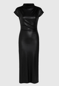 VESTIDO ELASTAN NEGRO MIDI ENOLIA