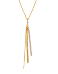 Collar Frame en oro laminado