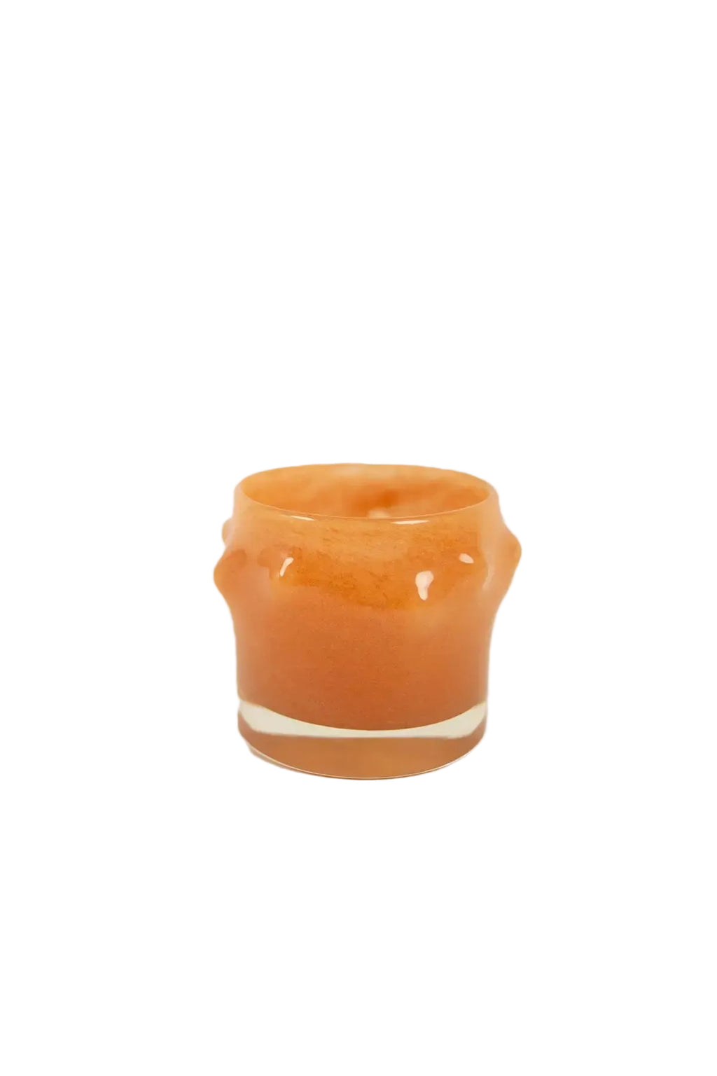 Portavelas naranja