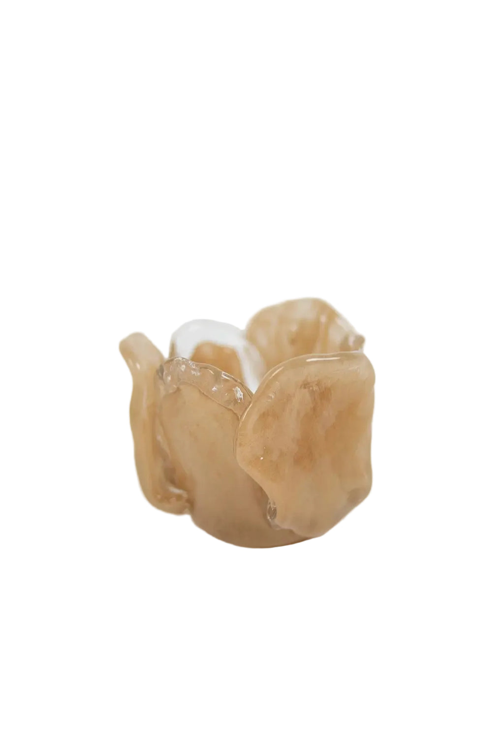 Portavelas beige