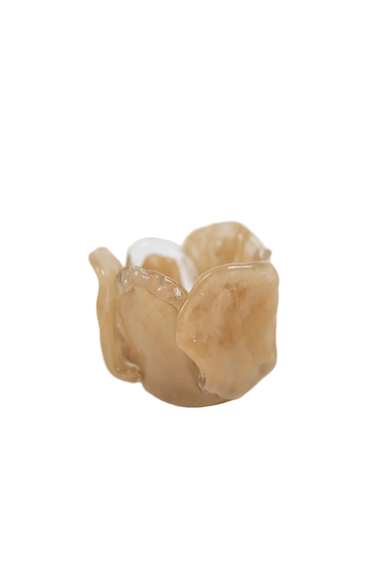 Portavelas beige