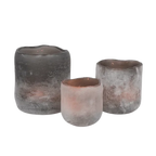Portavela Halde gris | 8 cm